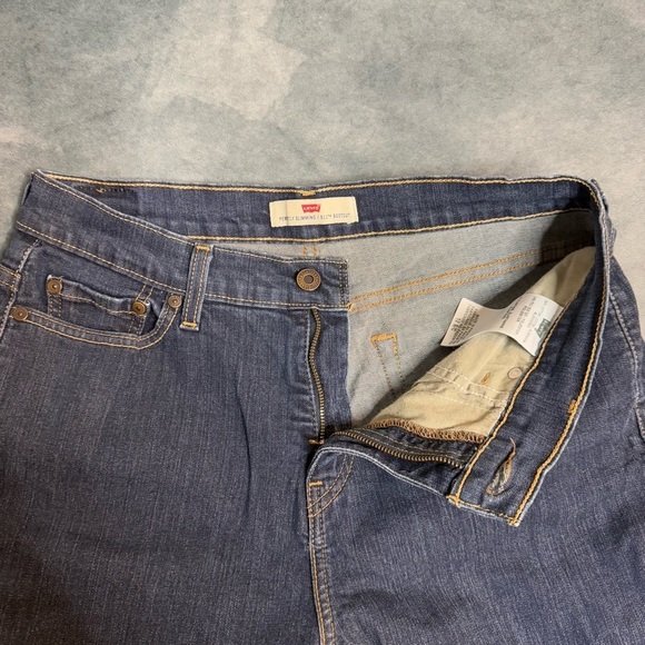 Levi's 512 Size 12 S/C Medium Perfectly Slimming Boot Cut Jeans Stretch Denim - Picture 7 of 16